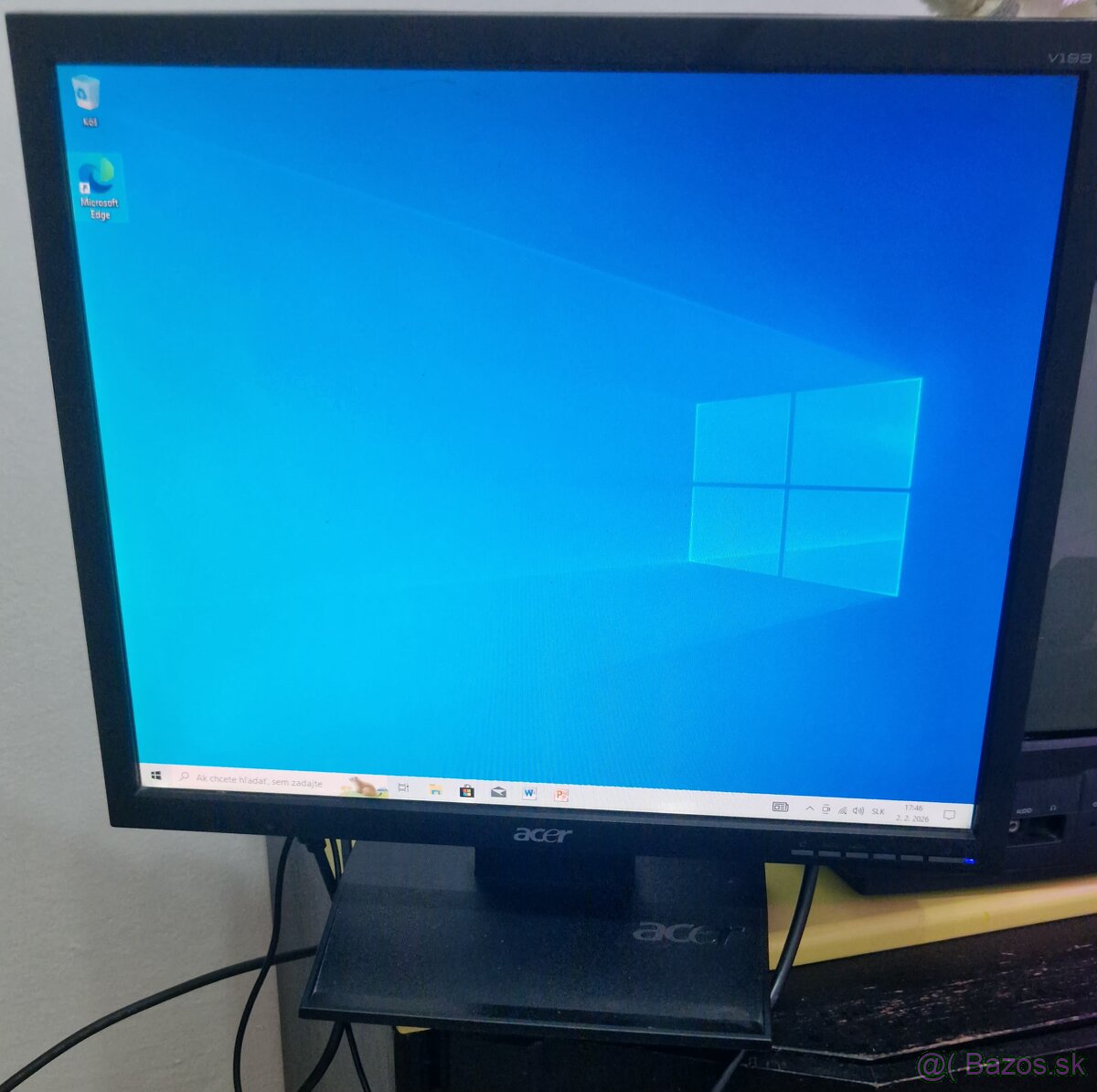 Predám funkčný stolný počítač Lenovo.