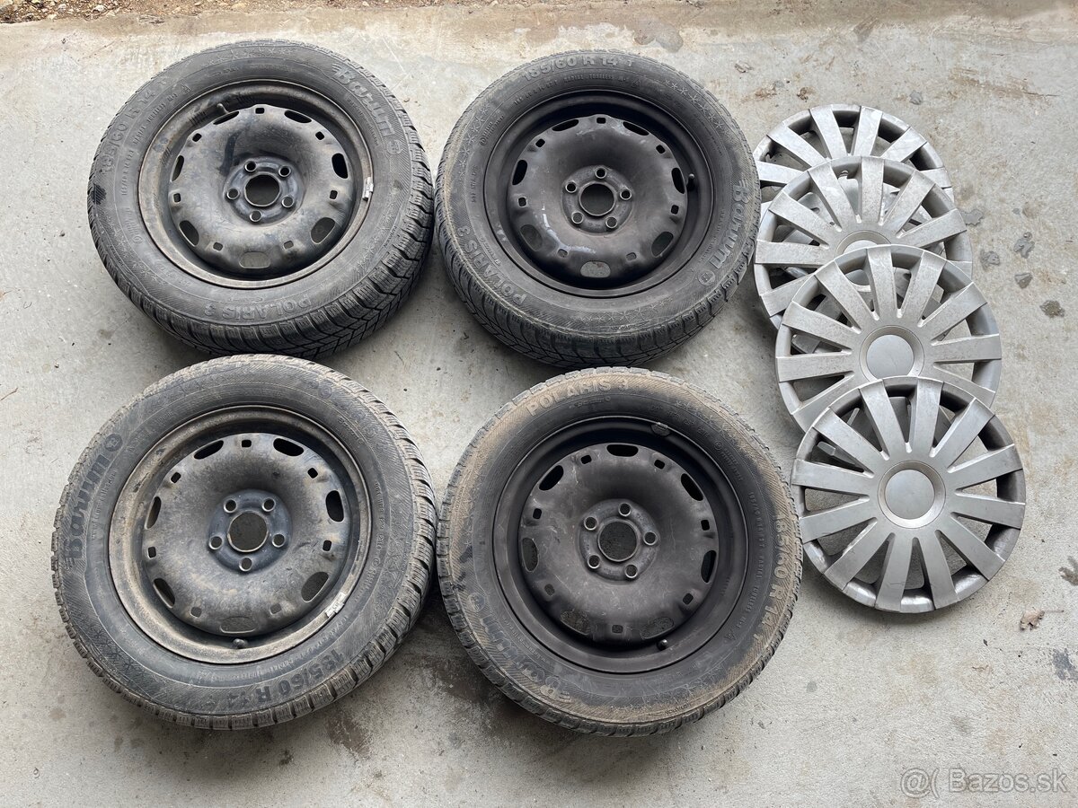 Plechové disky r14 5x100