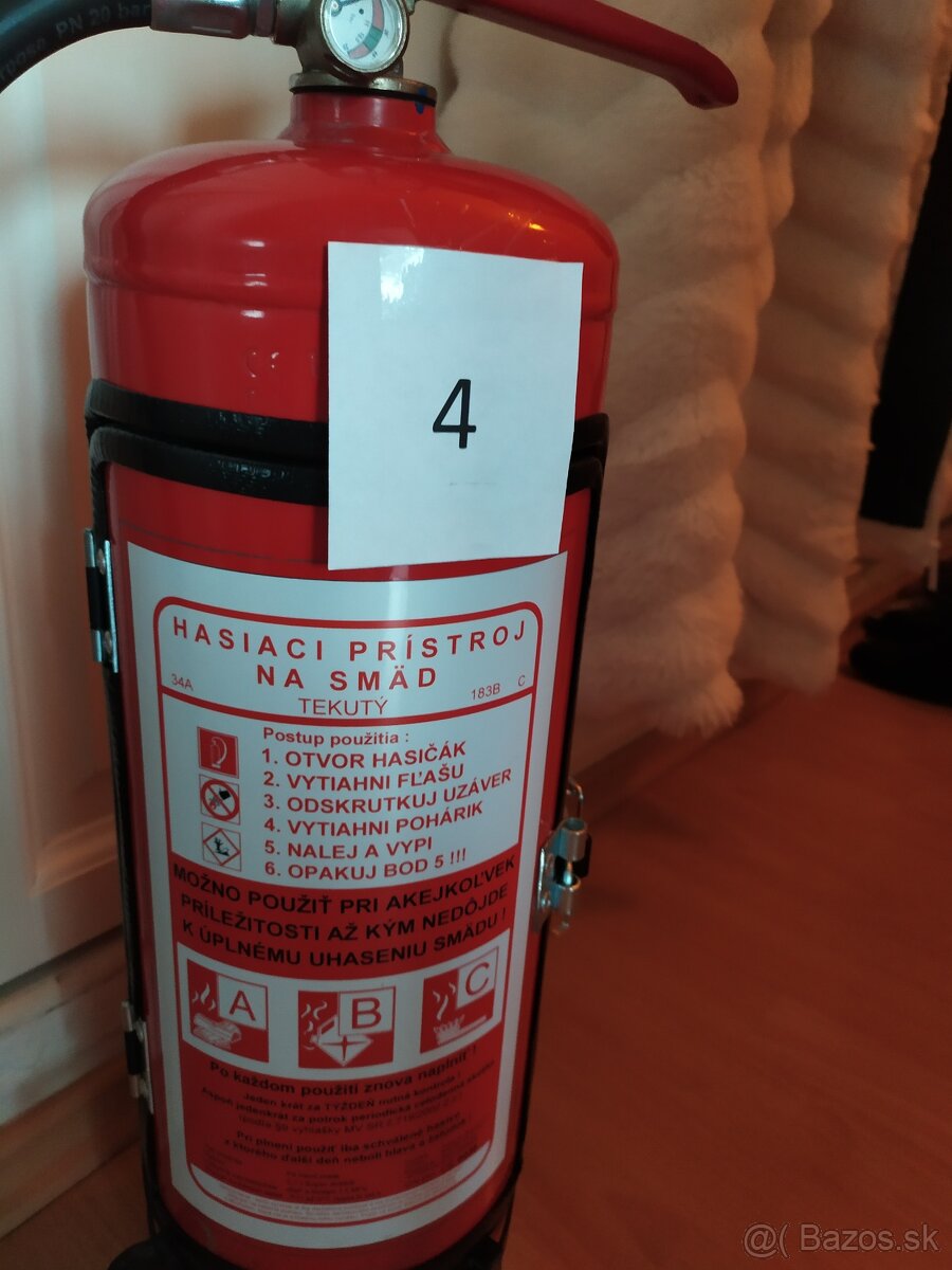 Hasiaci prístroj-bar