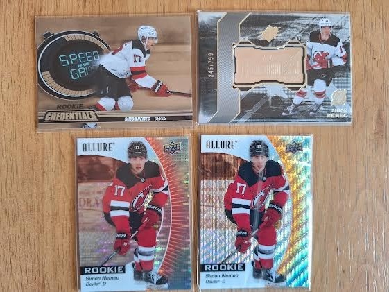 Hokejové karty kartičky Śimon Nemec