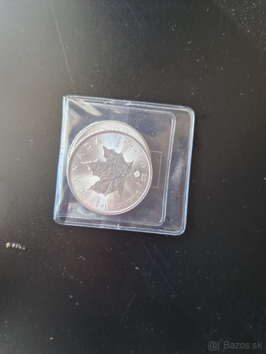 Canadske strieborne mince