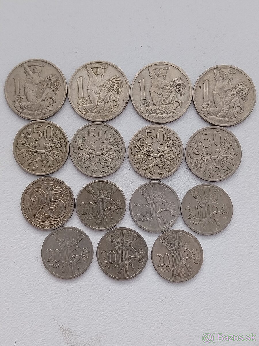 Mince čsr 1918 -1938