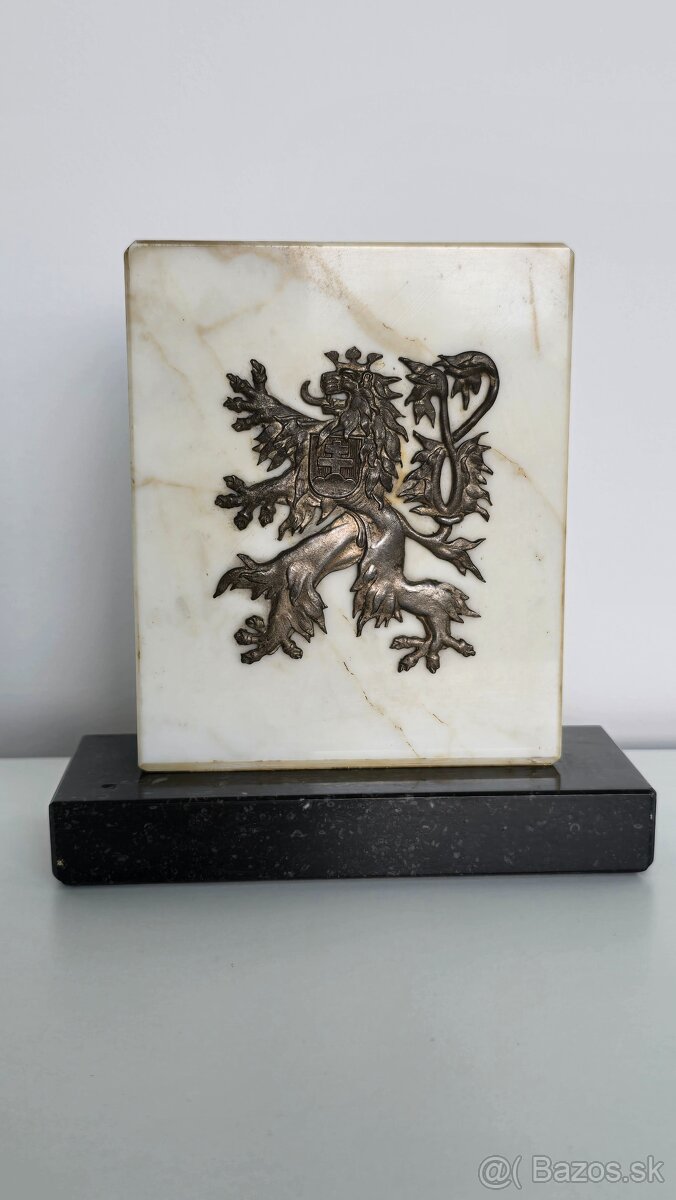 Mramorové ťažítko 1.ČSR 1928-1938