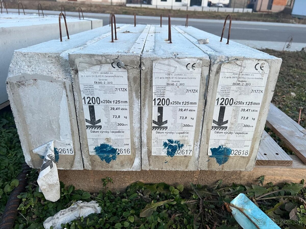 Porfix nosné preklady