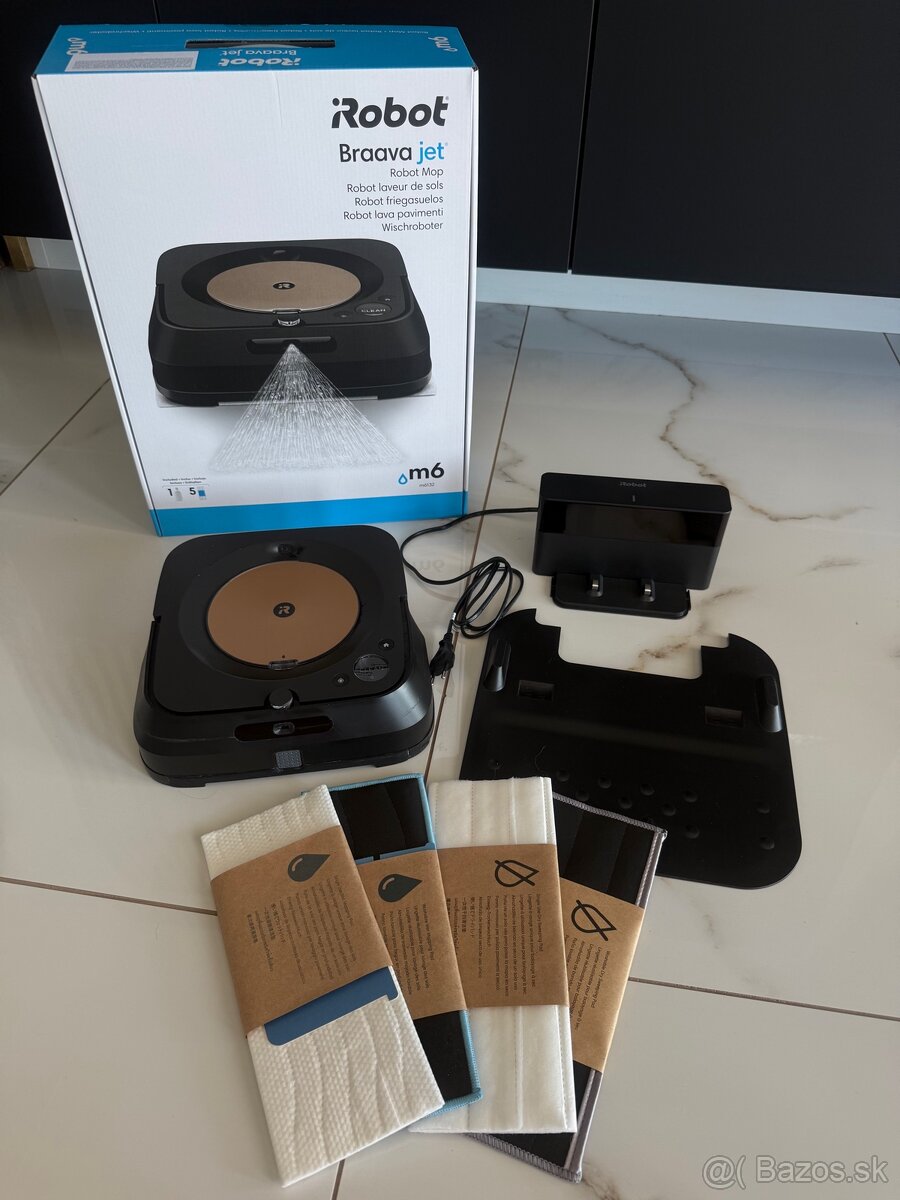Robotický mop - iRobot Braava jet m6 Black