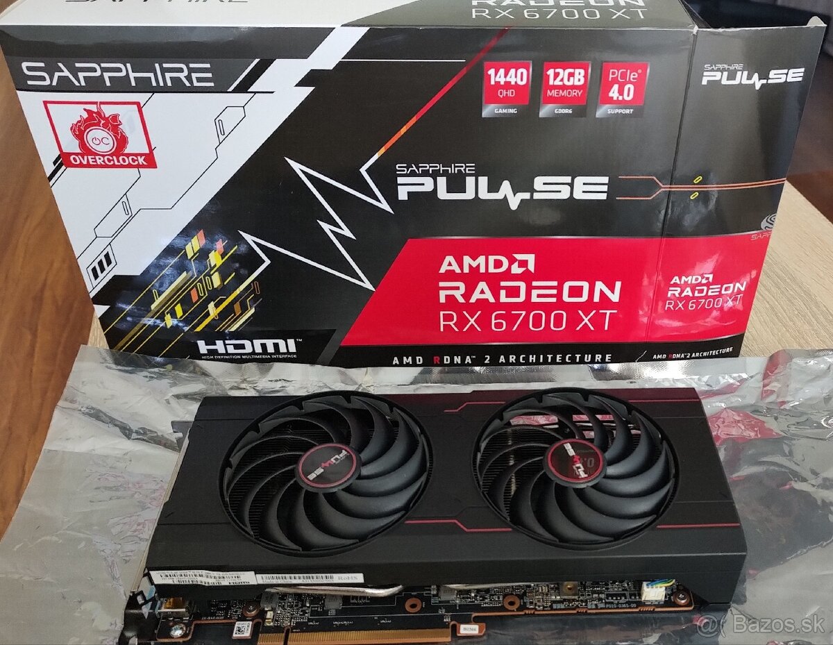Sapphire Pulse RX 6700 XT