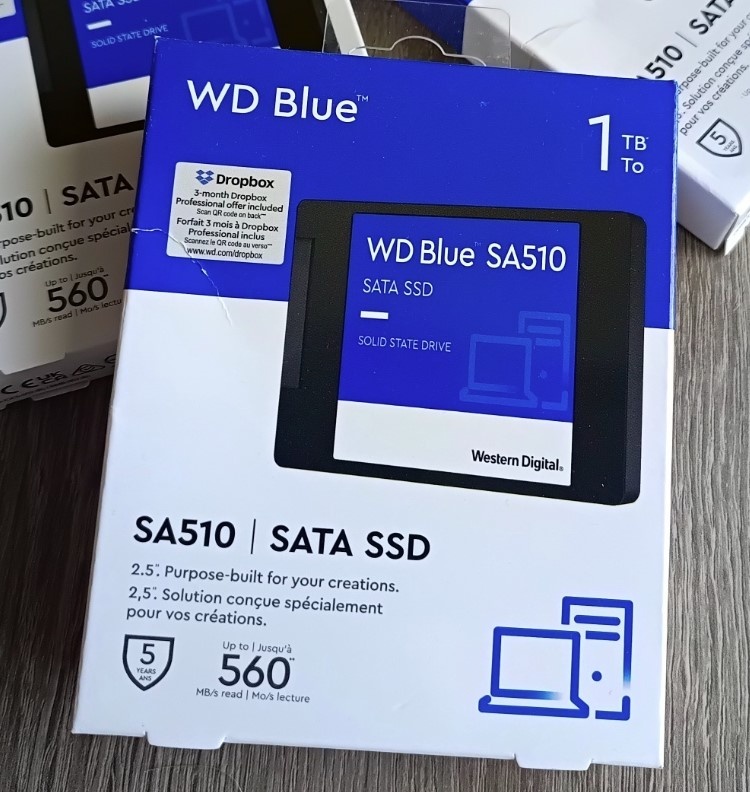 WD Green™Blue™ 1TB, 500GB, 240GB SSD 2,5" Zaruka 06/2029