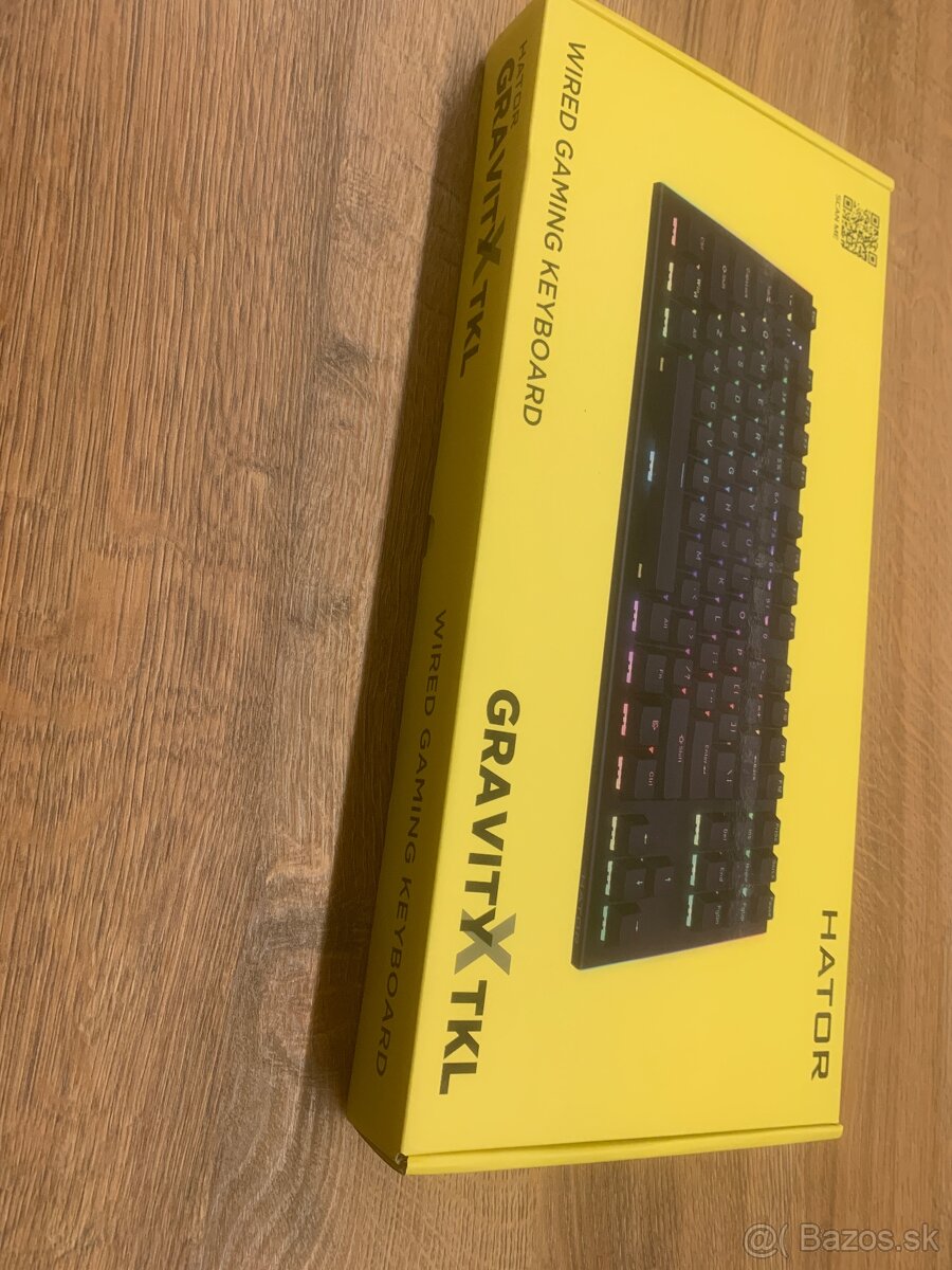 Herná klávesnica Gravity TKL HTK550
