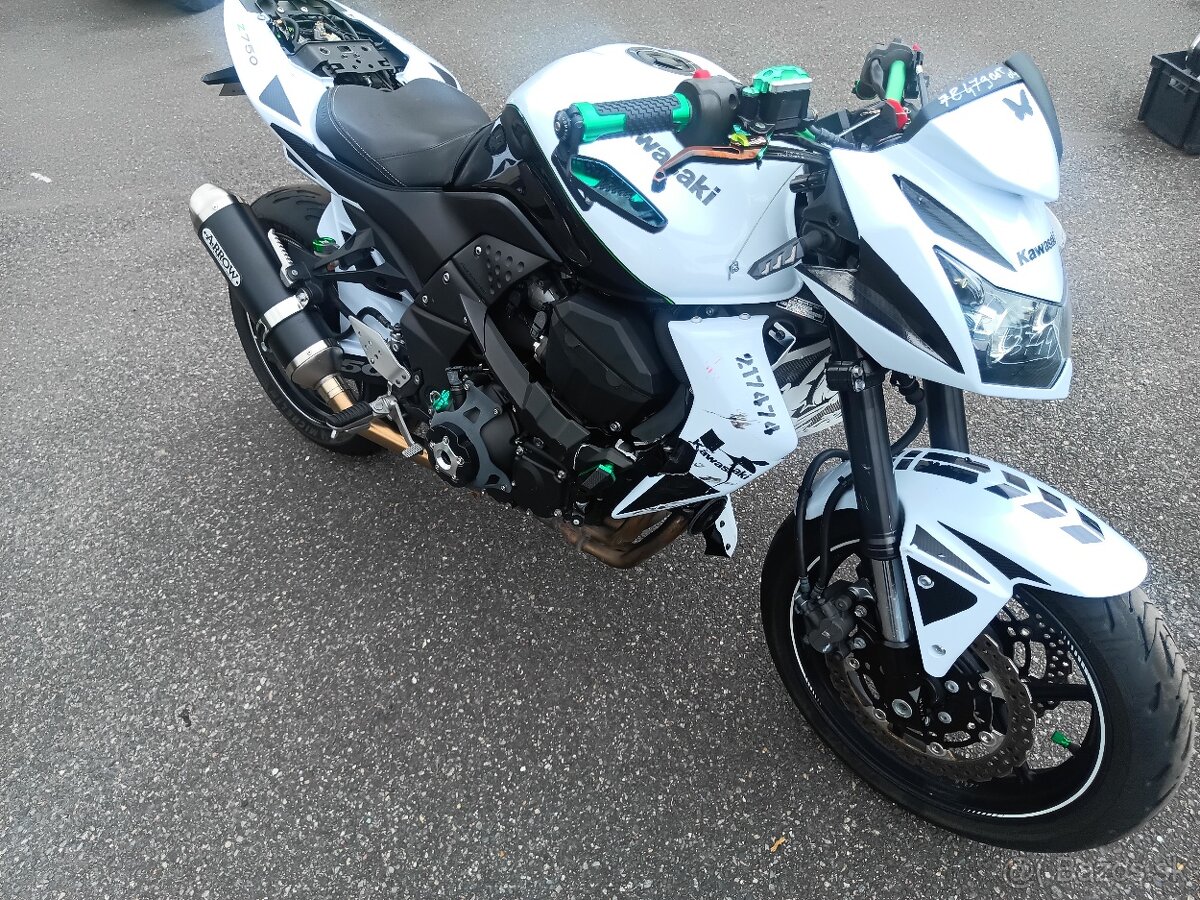 Rozpredám Kawasaki Z750 Z750R  2007-2013