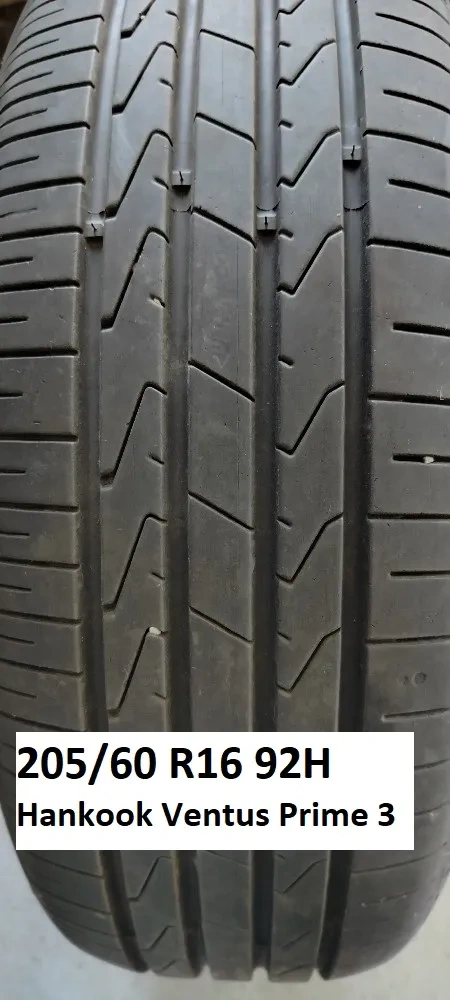 Predám 1 letnú pneumatiku 205/60 R16 92H Hankook