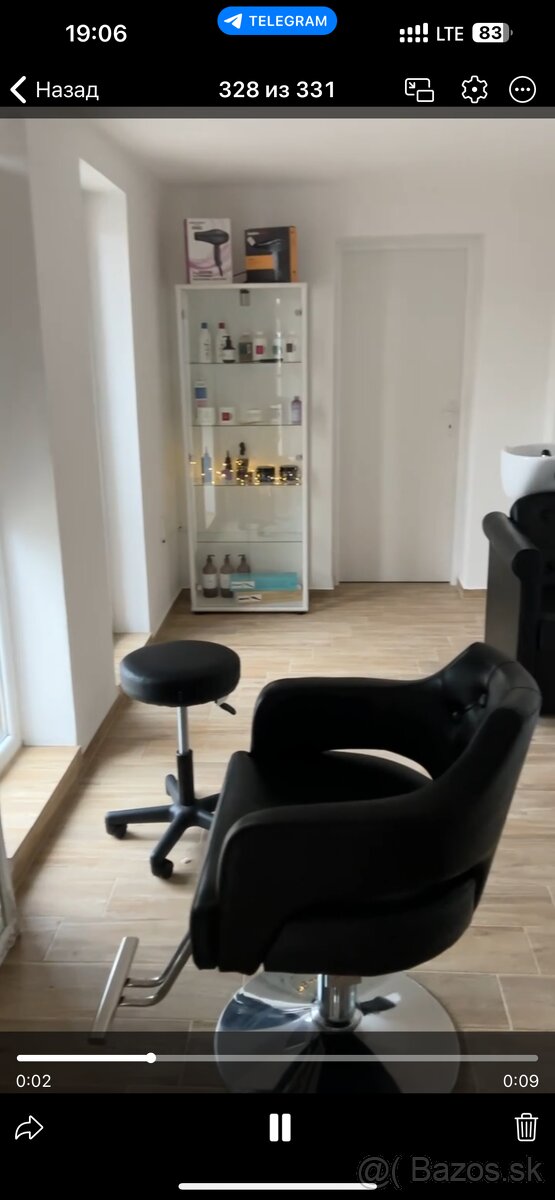 Kadernícke kreslo