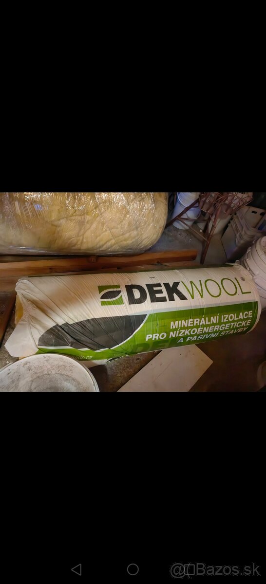 Predám sklenenú vatu