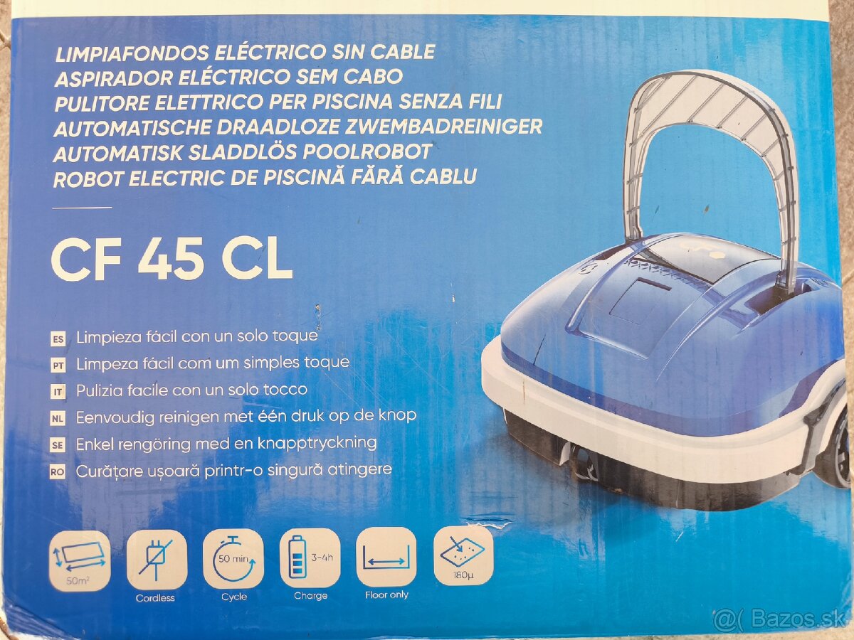 Predám aku vysávač do bazéna CF45 CL