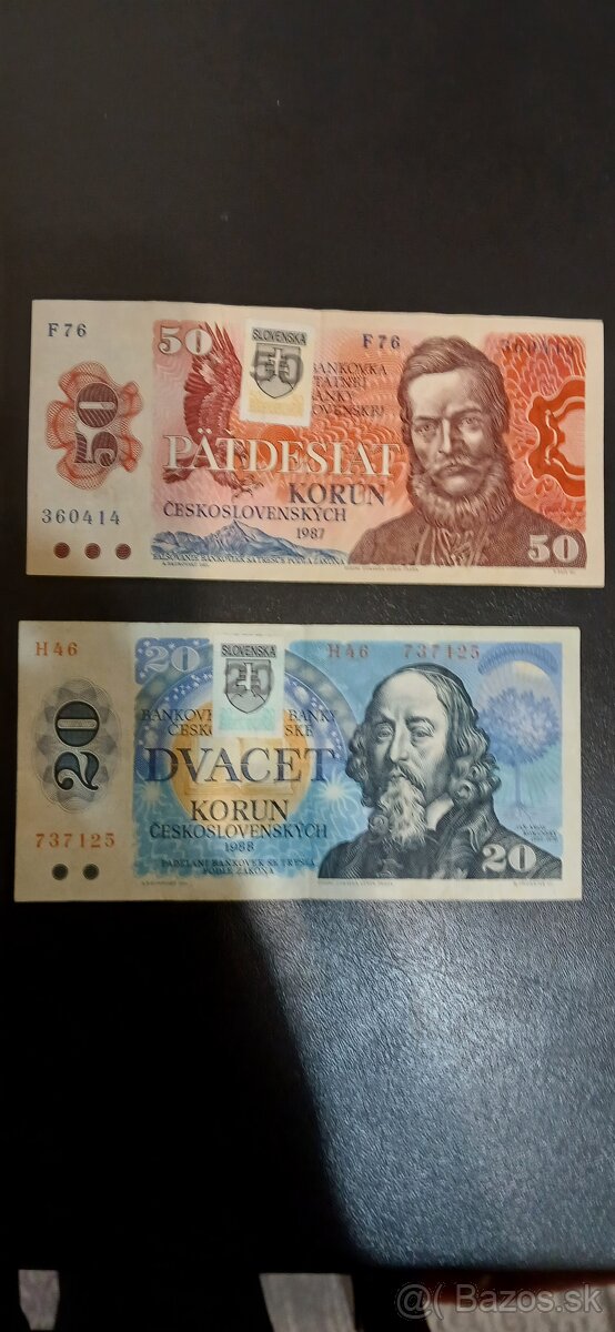 kolkovane bankovky
