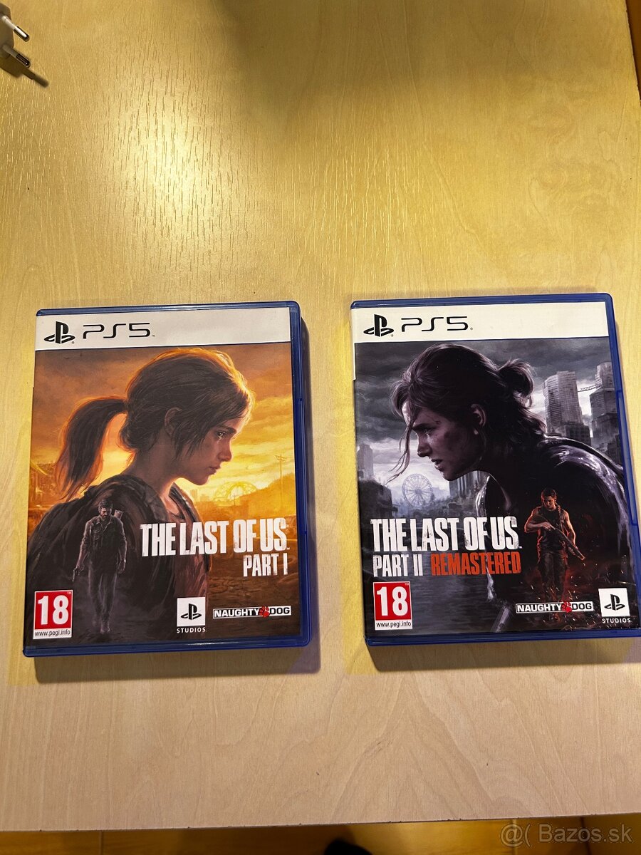 The Last of Us part 1 a 2 na PS5