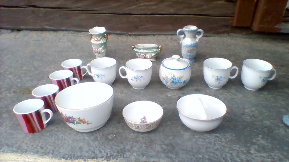 starý porcelán...