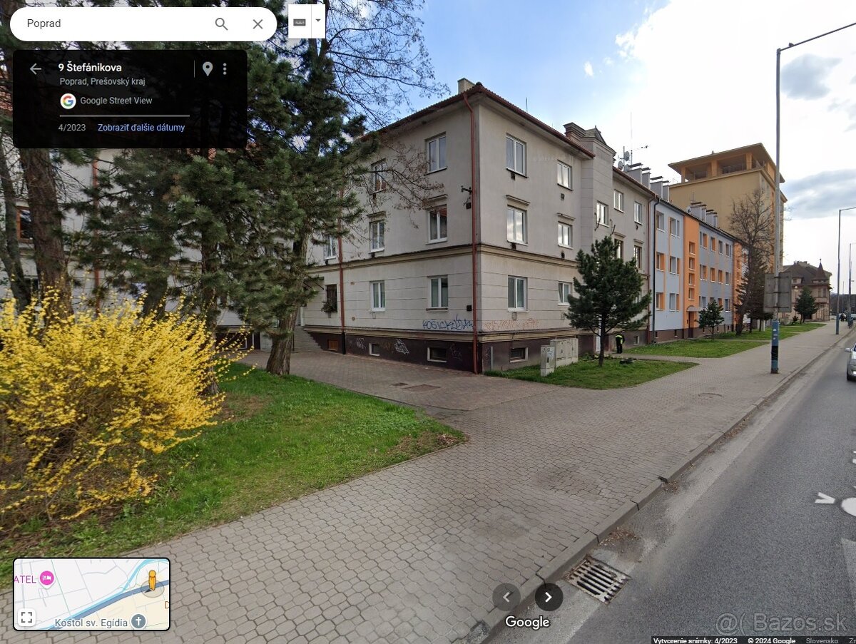 2/3 izbový byt Poprad - centrum