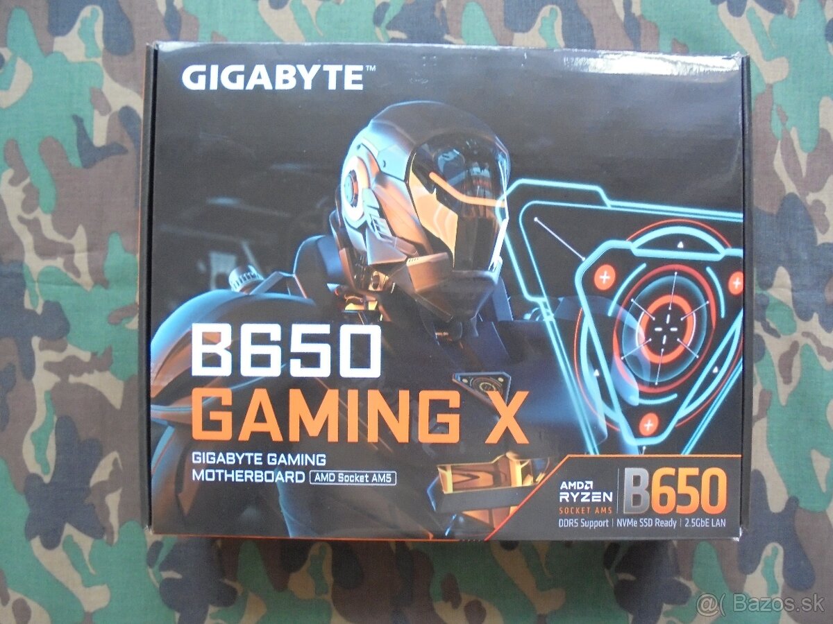 Základná doska GIGABYTE B650 GAMING X.