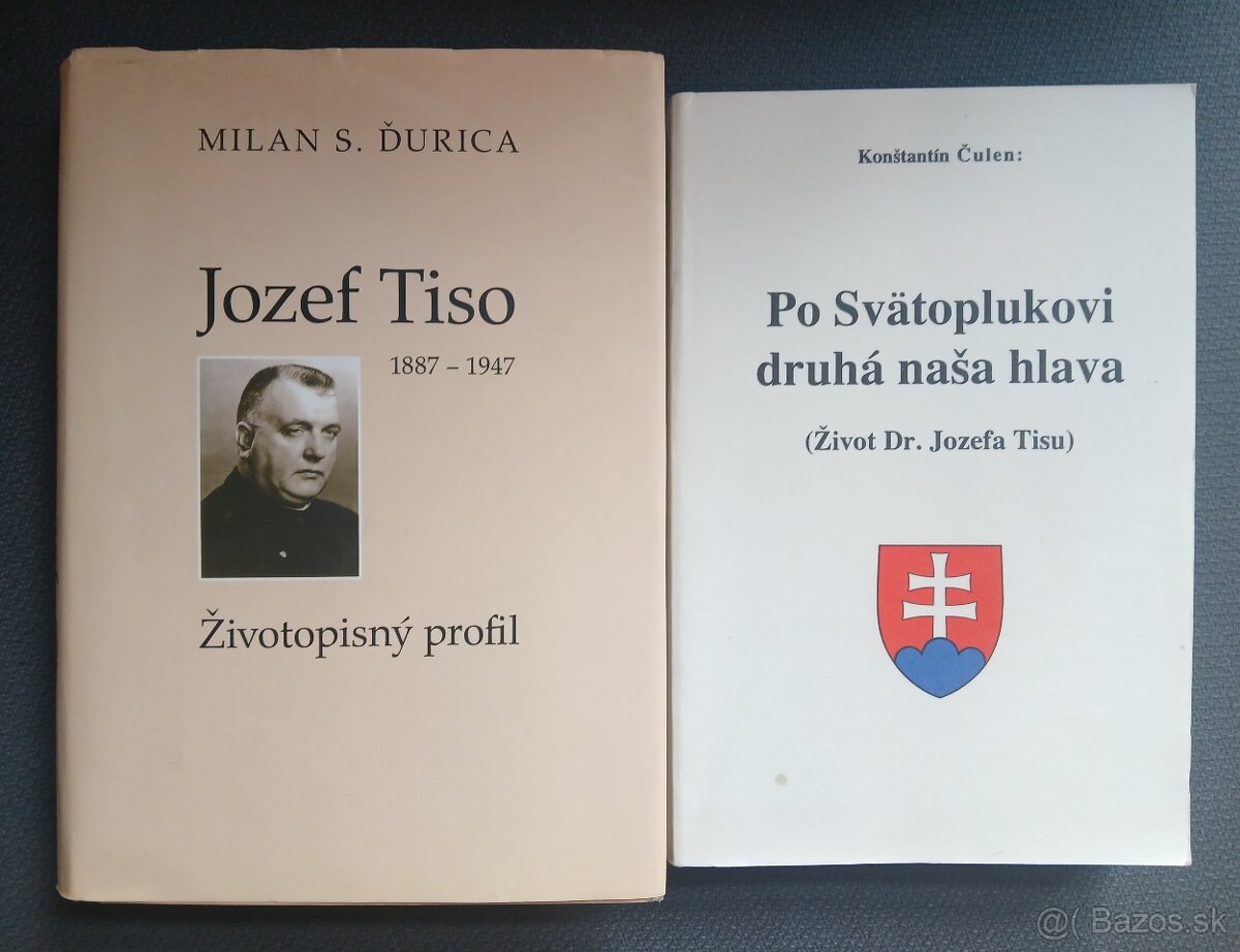 2 x kniha o Jozefovi Tisovi
