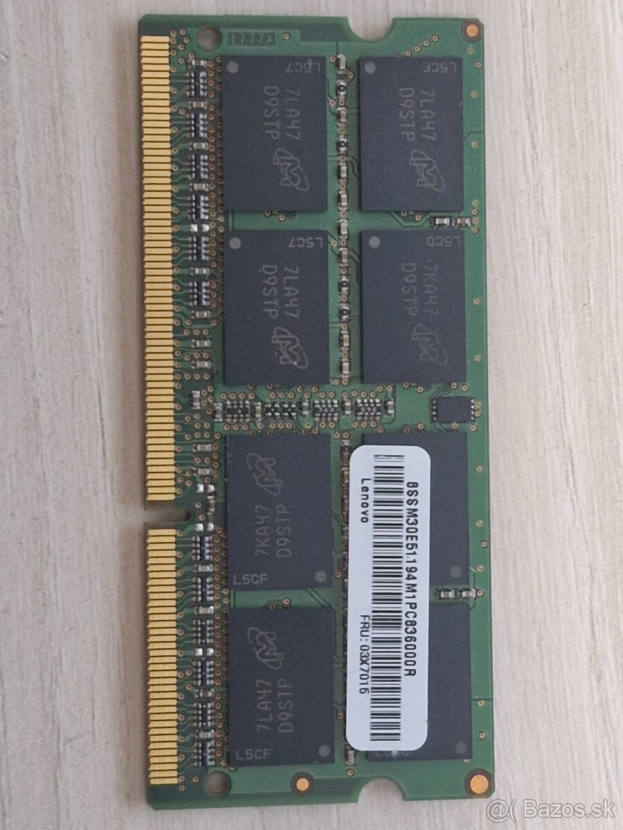 DDR3L 16GB SODIMM RAM Micron MT16KTF2G64HZ-1G6A1