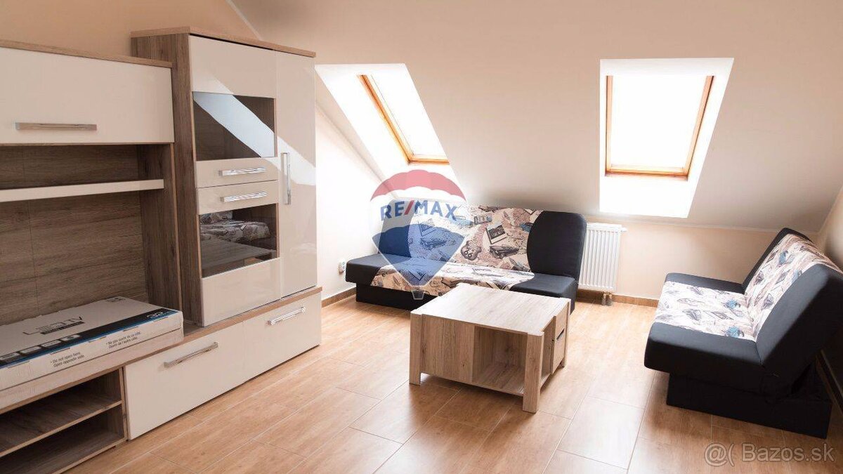 Na prenájom 1-izbový (35m2), centrum Prešov