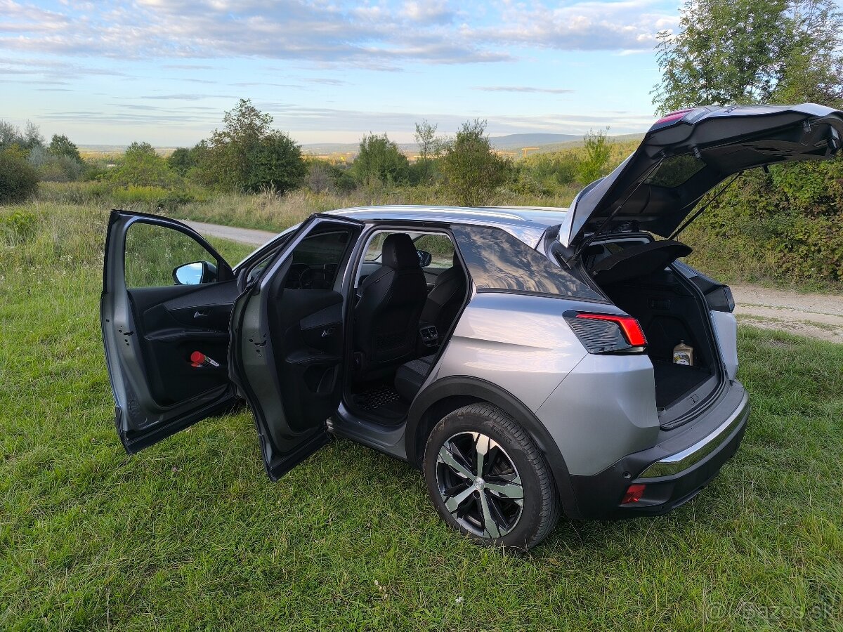 Peugeot 3008 1.5, 96kW diesel, 8-stupnový automat.