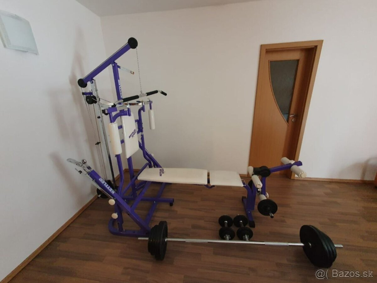 posilovaci stroj, veza, posilnovanie, fitness, kettler class