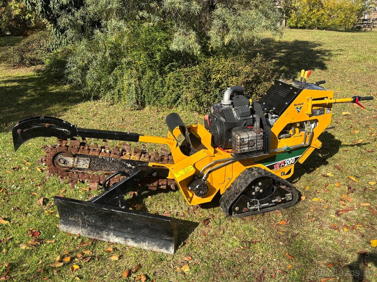 Vermeer rtx200 Ryhovač Drážkovač