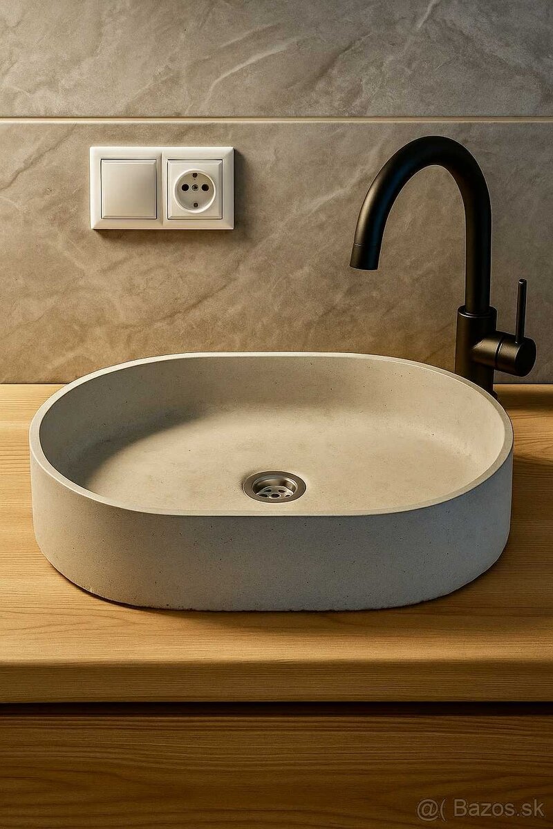 Umývadlo z Pancierového betónu B30