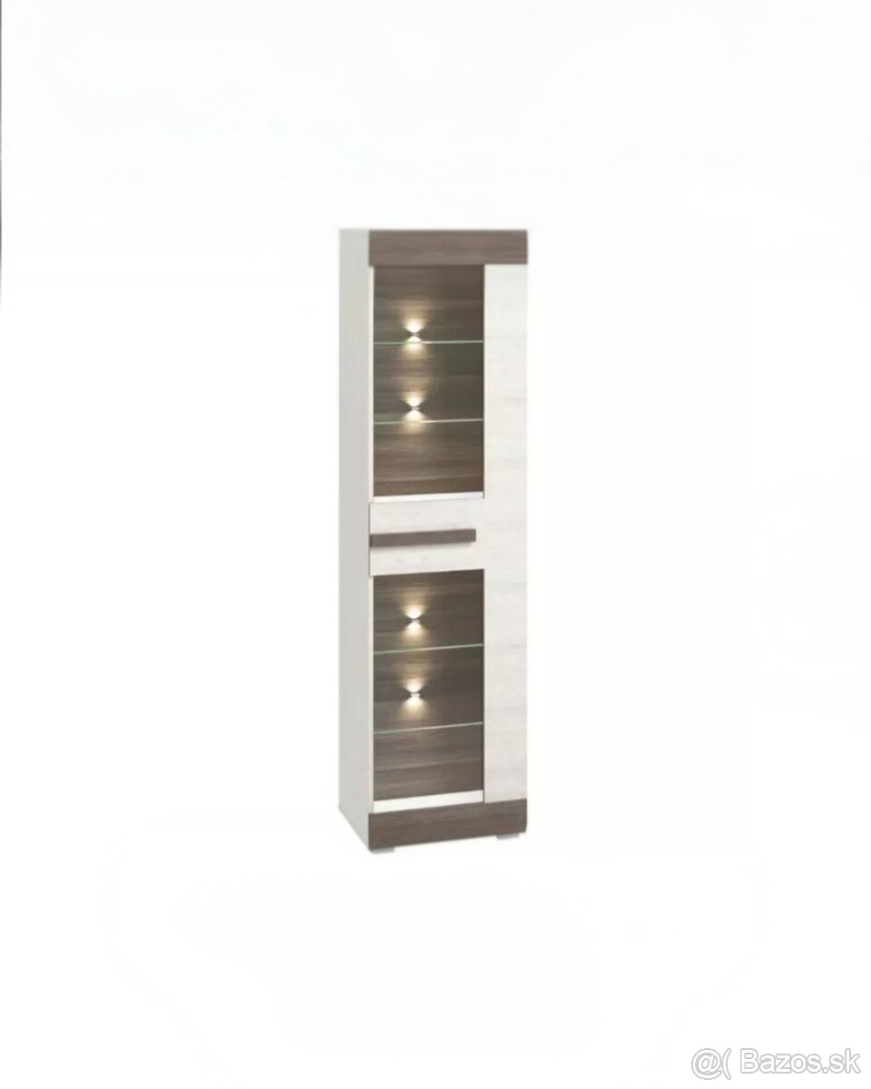 VITRÍNA A SKRINKA 55x202x42cm