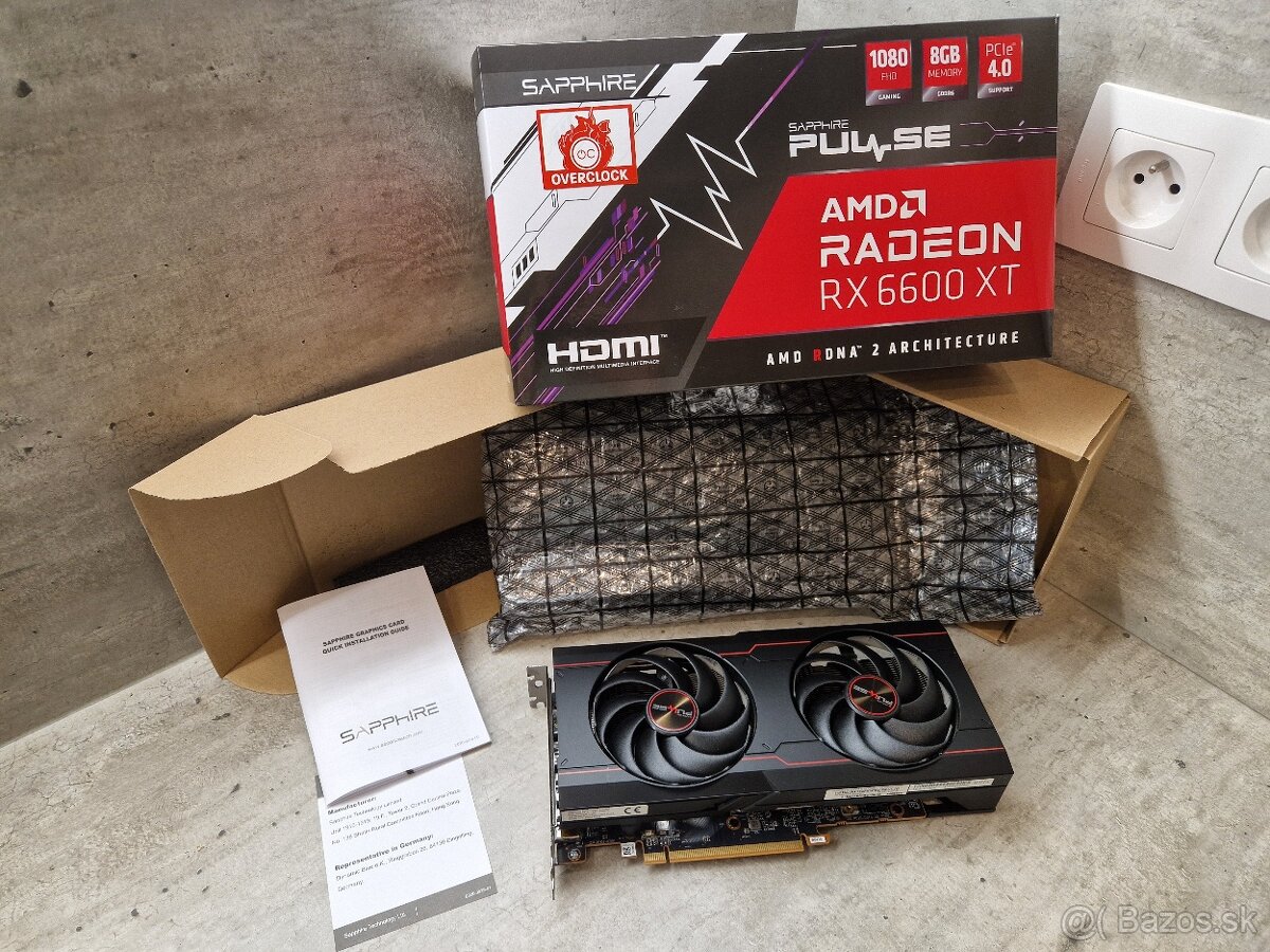 Sapphire Pulse AMD Radeon RX 6600 XT GAMING OC