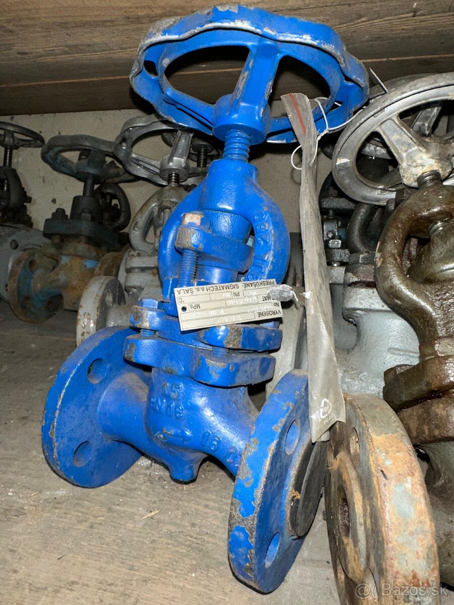 Uzatvárací ventil liatinový prírubový