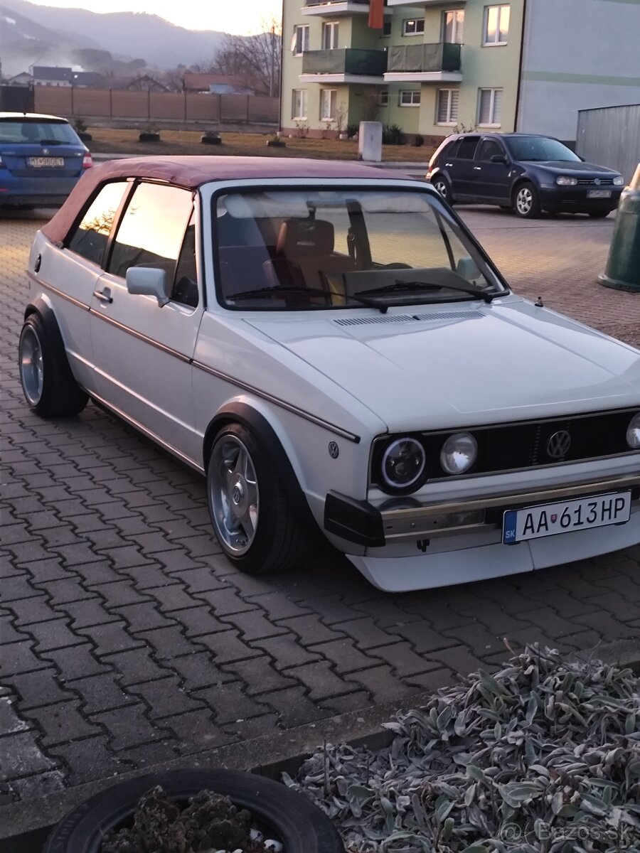 Golf mk1 cabrio 1986 1.8 70kw