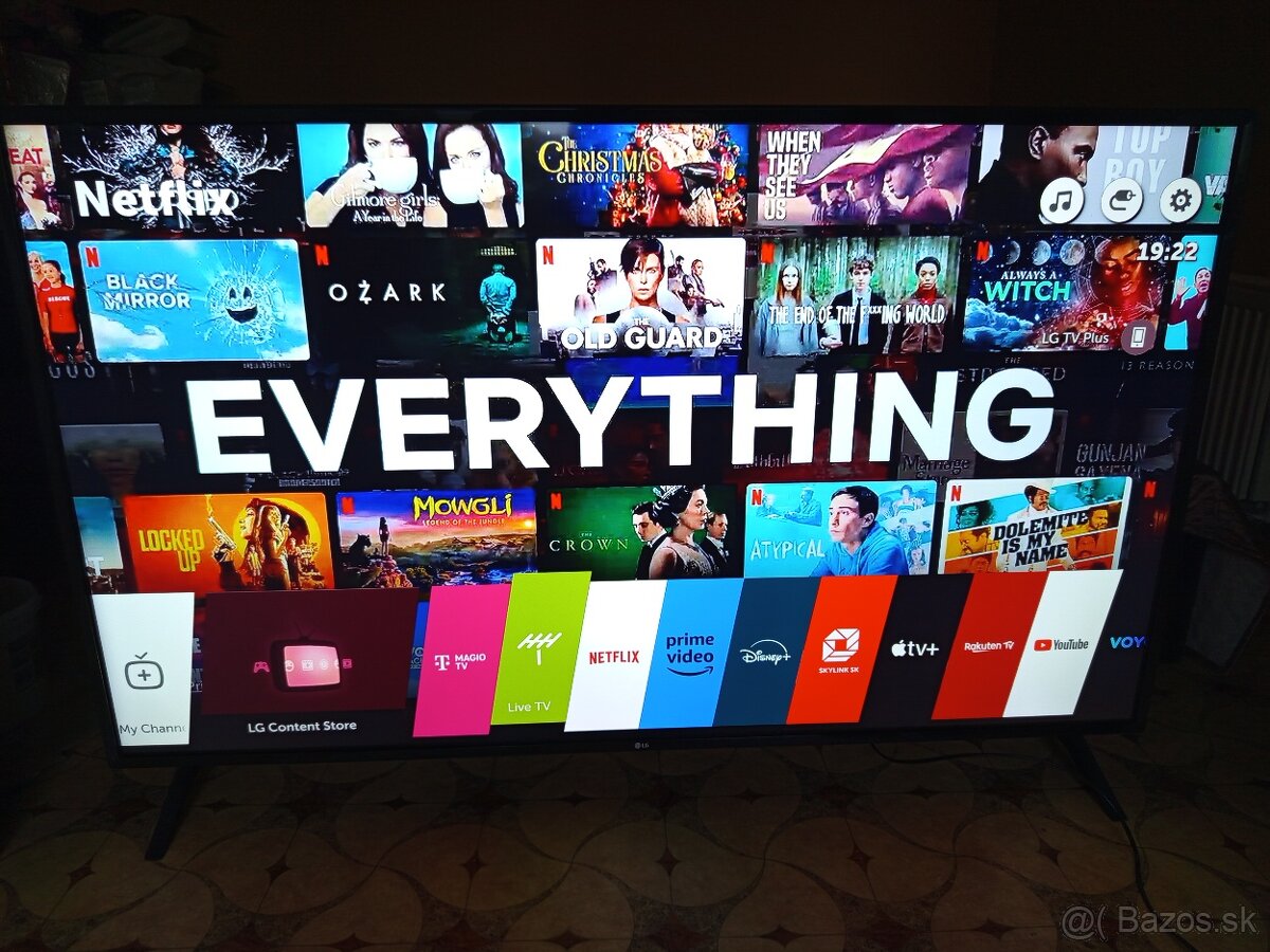 LG 65''(164 CM) LG SMART 4K, webOS 3.5 LG65UJ6307 TOP STA