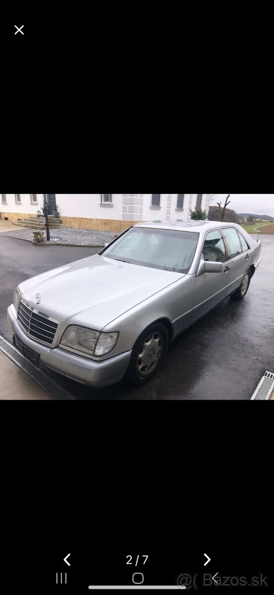 MERCEDES S400 BENZÍN AUTOMAT