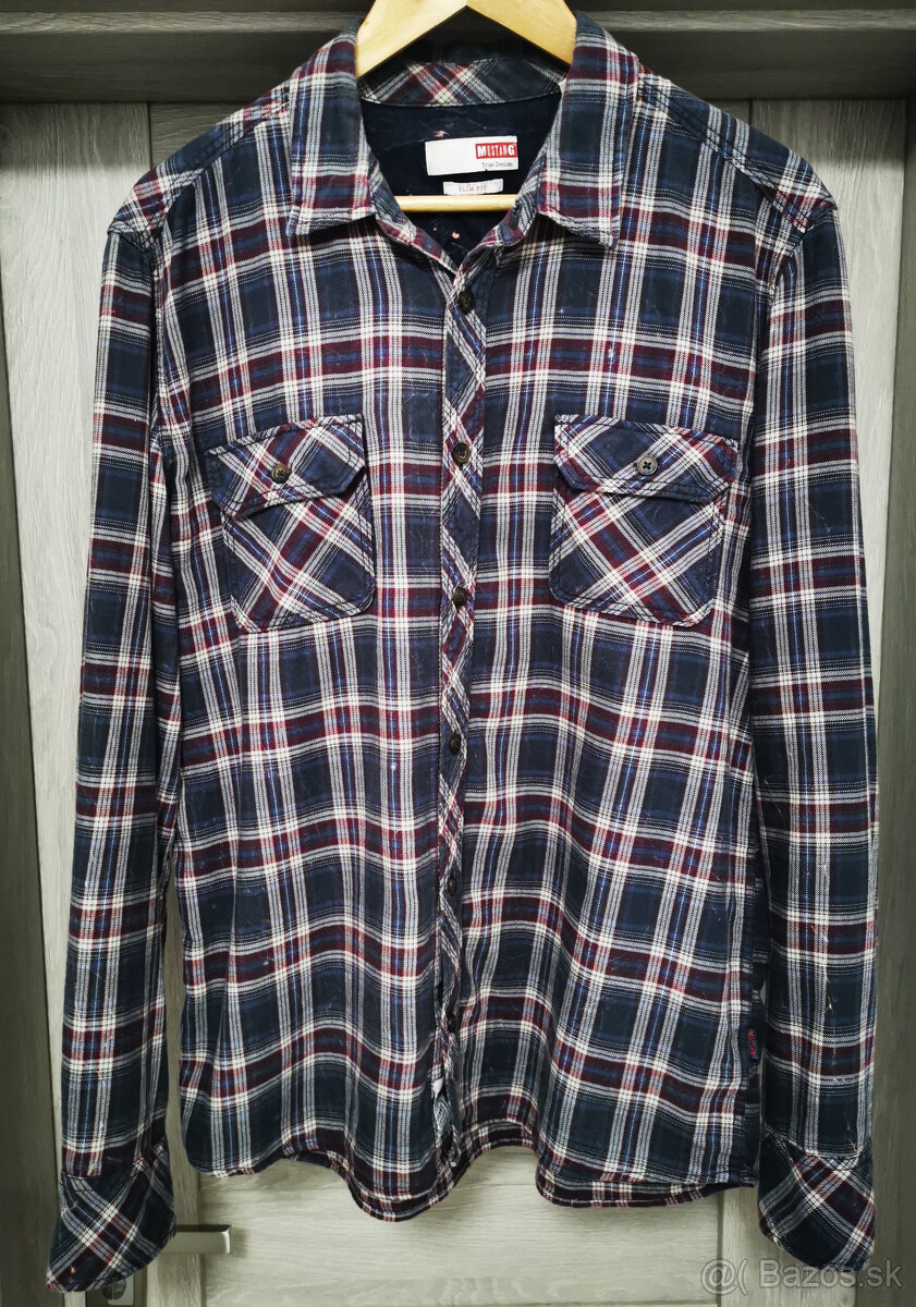 Mustang Slim Fit L-size košela