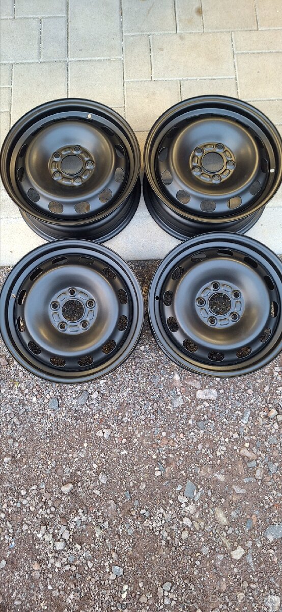 Predám plechové disky 5x108 R15 6J, ET52,5