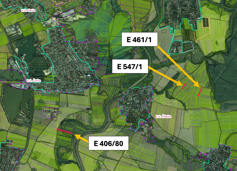 Ždaňa a Čaňa – 1.200 m2 ORNÁ PÔDA blízko Košíc