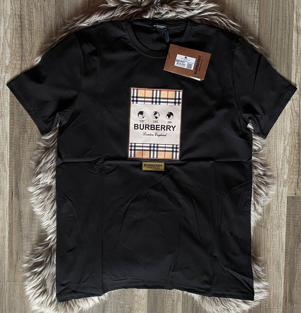 Panske burberry tričko XL