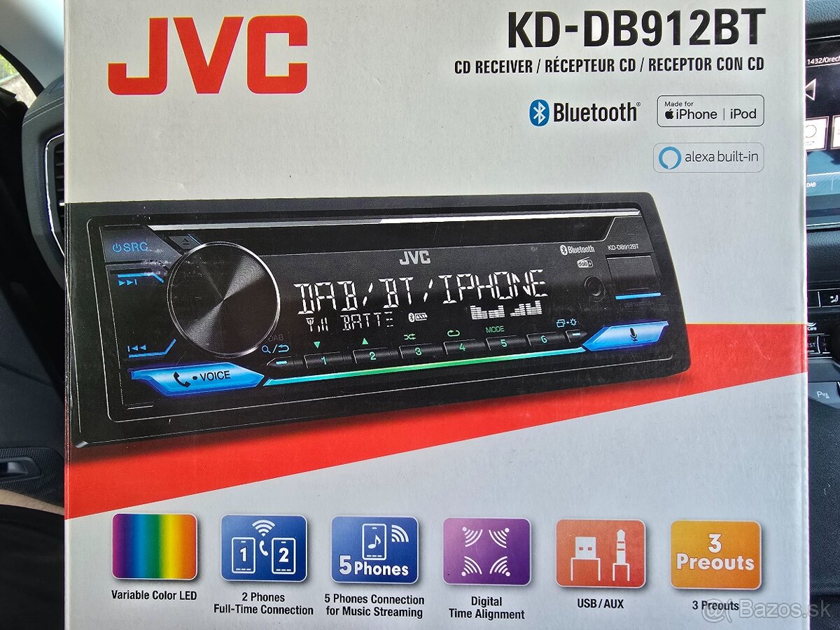 JVC KD-DB912BT
