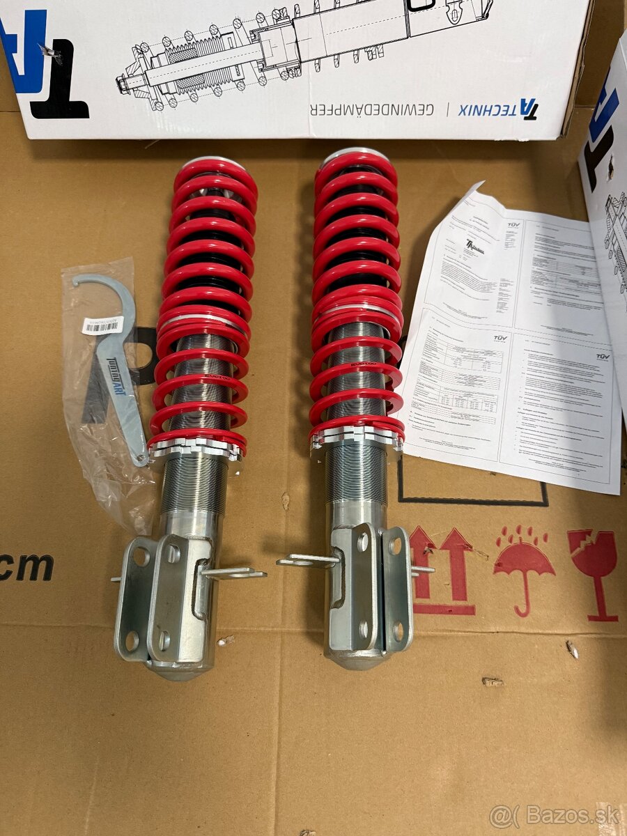 Predne sportove nastavitelne tlmice pre VW Caddy 1 a Golf 1
