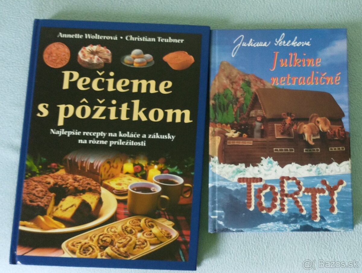 knihy na pečenie