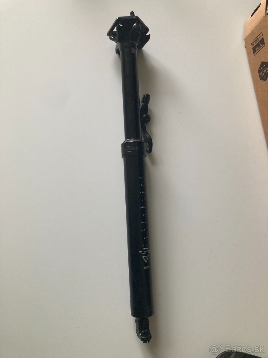 Teleskopická sedlovka 31,6 so zdvihom 120