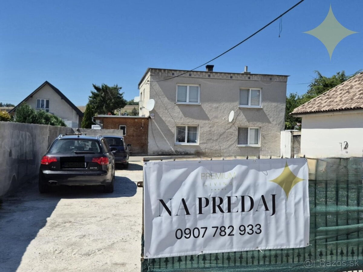 NOVINKA. Predaj 6-izbový rodinný dom, 578 m2, Partizánske.