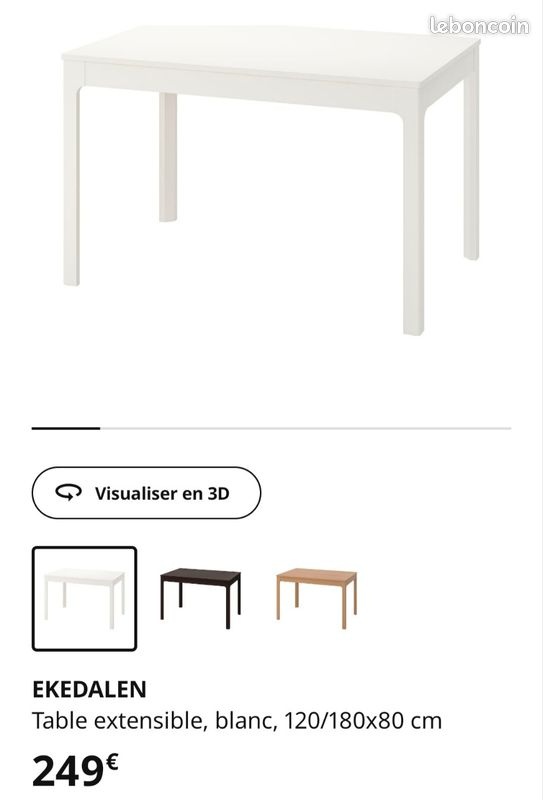 Predam jedalensky stol Ikea EKEDALEN