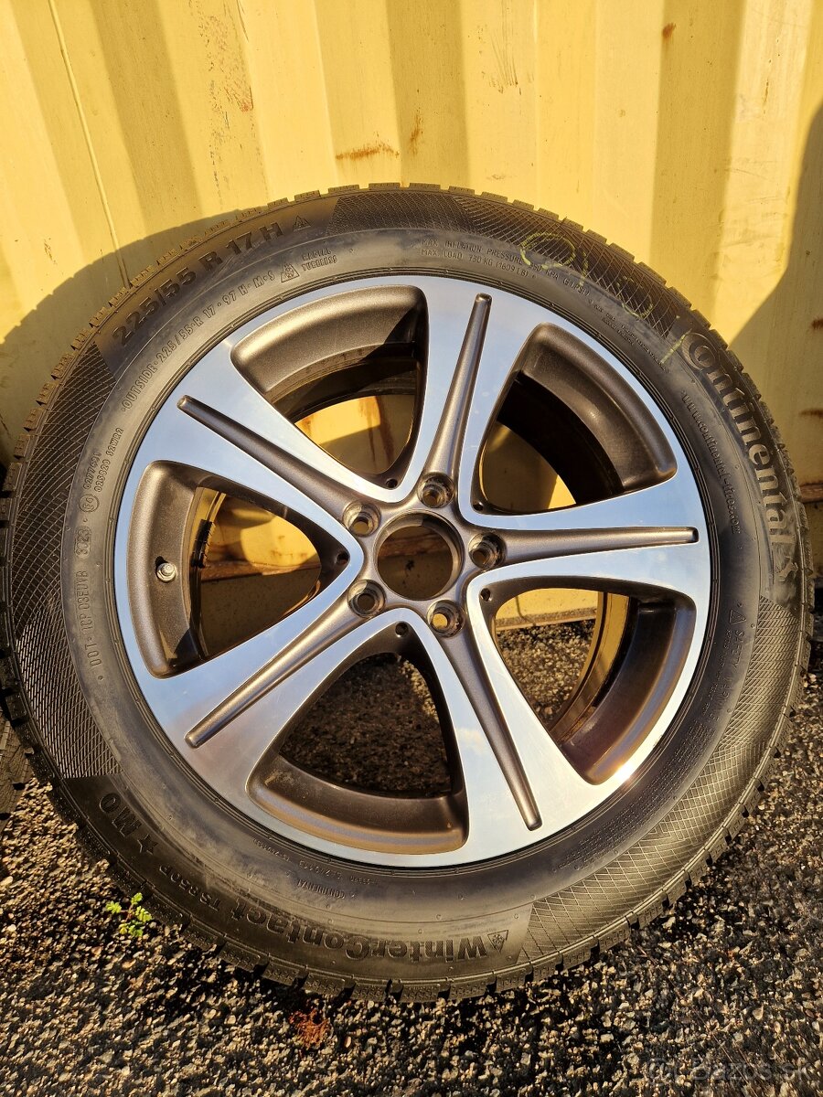 5x112 r17 mercedes e kolesa disky alu 225/55 17 elektrony mb