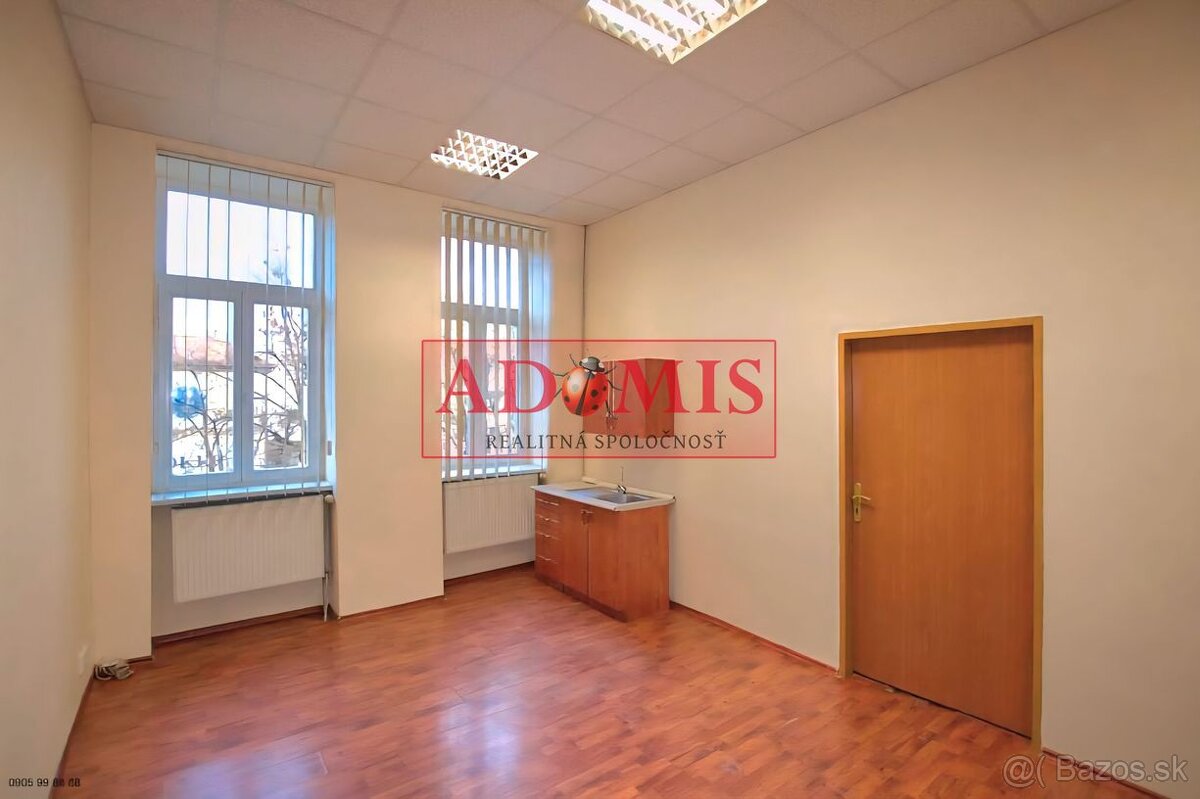 ADOMIS - prenájom priestorov 70m2 s kuchynkou, Moyzesova ul.