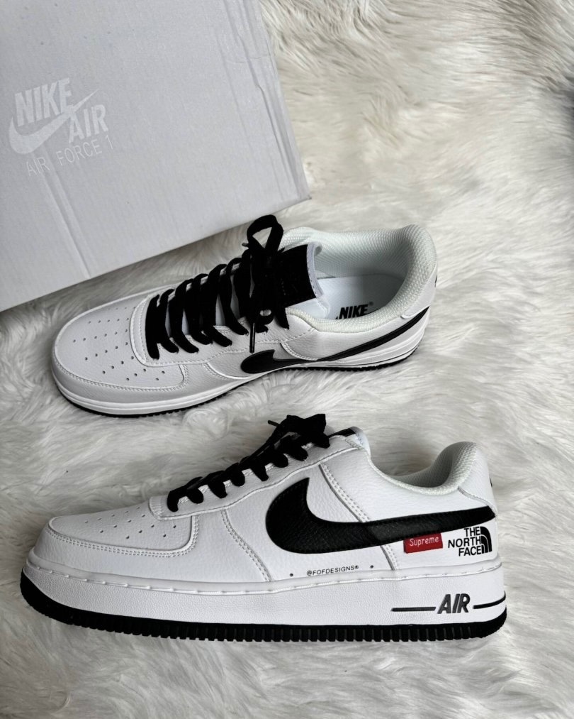 Nike Air Force x The North Face supreme