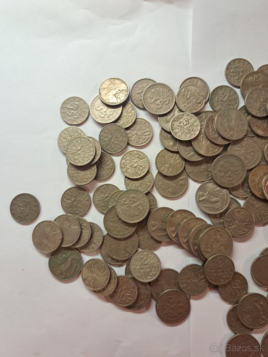 Predam Ceskoslovenske mince prva Republika
