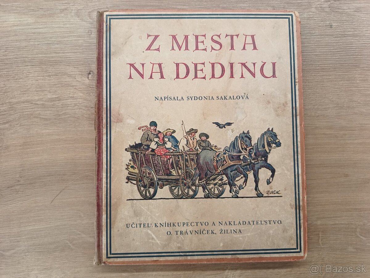 Z mesta na dedinu 1929 ilustroval Hála